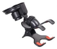 Suport telefon, GPS cu ventuză, DOUBLE CLIPS