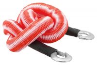 Frânghie de tracțiune flexibilă cu carabiniere