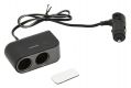 Splitter priză 12/24 V + 2 x USB, 2100 mA