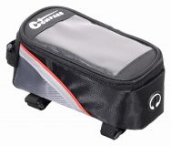 Geantă pentru biciclete pe ghidon cu buzunar pentru telefon