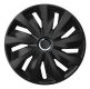 Set capac roți Grip Pro Black 16 "- negru