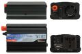 Transformator 12/230 V 300 W + USB