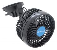 Ventilator MITCHELL - 12V, pe ventuză de aspirație