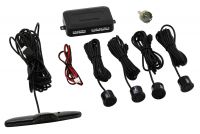 Asistent de parcare cu cablare, 4 senzori, afișaj LED