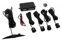 Asistent parcare cu cablare, 4 senzori, afișaj LED