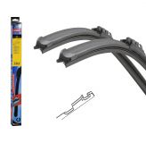 Set de ștergătoare Flat  (Bone) - 550 + 550 mm