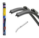 Ștergătoare Flat set (bolt) - 660 + 480 mm