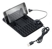 Suport telefon cu cablu micro USB