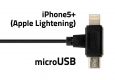 Suport telefon cu cablu micro USB