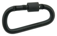 Carabinier din aluminiu - negru