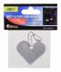 Breloc reflectorizant inimă pentru copii și adulți, 6x5 cm
