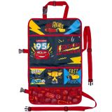 Organizator pentru scaun auto copii Cars 2, lavabil, 58x35cm