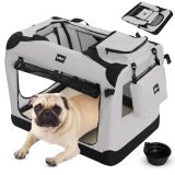 Leopet Cutie de transport pentru câini S, 49,5 x 34,5 x 35 c