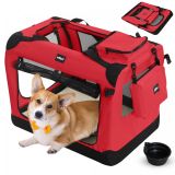 Leopet Cutie de transport pentru câini M, 60 x 42 x 42 cm, r