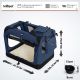 Leopet Cutie de transport pentru câini XL, 81,3 x 58 x 58 cm