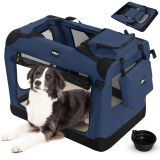 Leopet Cutie de transport pentru câini XL, 81,3 x 58 x 58 cm