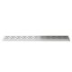 Scurgere liniară duș inox 80 cm, finisaj periat, argintiu