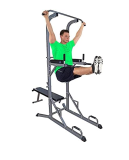 Stație de forță multifuncțională cu bancă și bară tracțiuni