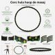 Hula Hoop cerc de masaj pentru exerciții fizice, 96 cm 64 de