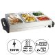 JAGO Încălzitor de bufet multifuncțional, 150 W, 4 vase