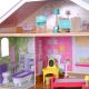 Casuță mare din lemn pentru păpuși  1190 x 316 x 1234 mm