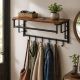Cuier vintage de perete , 66 x 30 x 32 cm