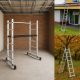 Schele multifuncționale cu o înălțime de lucru de 46-102 cm