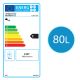 Boiler electric 80 l , alb