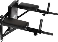 PHYSIONICS Bare de fitness pe perete, negre