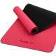 Yoga saltea de fitness 190 × 100 x 0,6 cm roșu