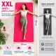Saltea de fitness yoga 190 × 100 × 0,6 cm roz