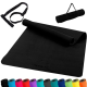 Fitness yoga covor antiderapant 190 × 100 x 0,6 cm negru