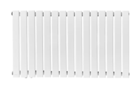 Radiator orizontal, conexiune centrală, 600 x 1022 mm