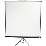 JAGO Ecran de proiecție cu trepied 203 x 203 cm