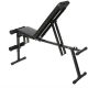 Physionics Bancă de fitness multifuncțională,116x33x48-120cm