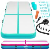 Physionics Airtrack Saltea gonflabilă 4 m, verde