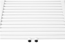 AQUAMARIN Radiator de baie vertical , 1200 x 600 mm