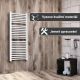AQUAMARIN Radiator de baie vertical , 1200 x 600 mm