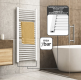 AQUAMARIN Radiator de baie vertical , 1200 x 600 mm