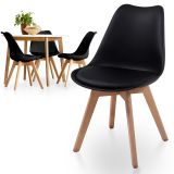 MIADOMODO Set de 4 scaune - în stil scandinav