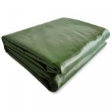 Prelată impermeabilă verde 5x6 m, 650g/m², rezistentă UV