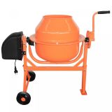 Betonieră electrică portabilă 70L, 220W, structură oțel, 2&nbsp;c