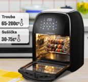 Friteuza cu aer cald JAGO cu ecran tactil, 1800 W