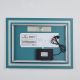 Aquamarin Oglindă de baie cu iluminare LED, 110 x 70 cm