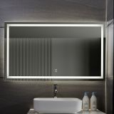 Aquamarin Oglindă de baie cu iluminare LED, 120 x 70 cm