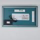Aquamarin Oglindă de baie cu iluminare LED, 100 x 60 cm