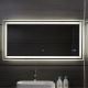 Aquamarin Oglindă de baie cu iluminare LED, 120 x 60 cm