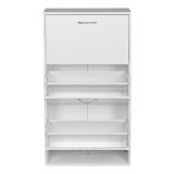 Cutie de pantofi pliabilă Miadomodo,albă,59x105x22cm
