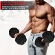 Set discuri fitness 20 kg, plastic, orificiu 31 mm, 2 bucăți