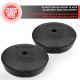 Set discuri greutăți 2x5 kg, plastic, protecție podea, 27 mm